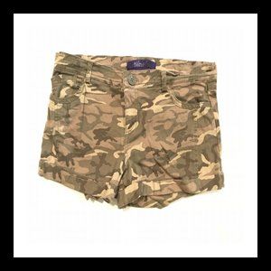 Camo Short Shorts